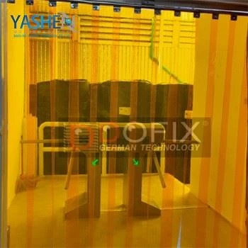 Yellow Mosquito-Proof PVC Curtain Yellow Mosquito-Proof PVC Curtain